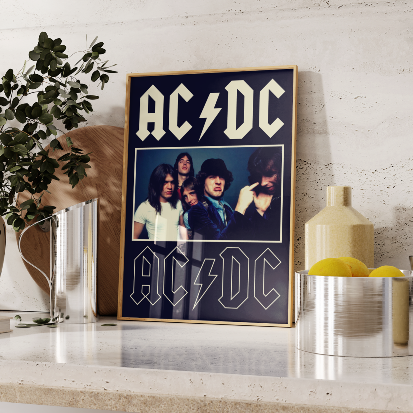 AC/DC Band Poster