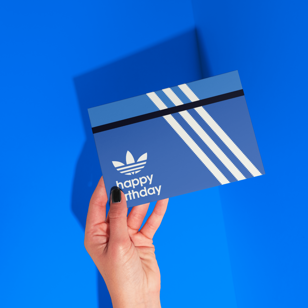 Adidas Birthday Card