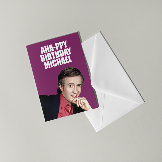 Alan Partridge Personalised Birthday Card