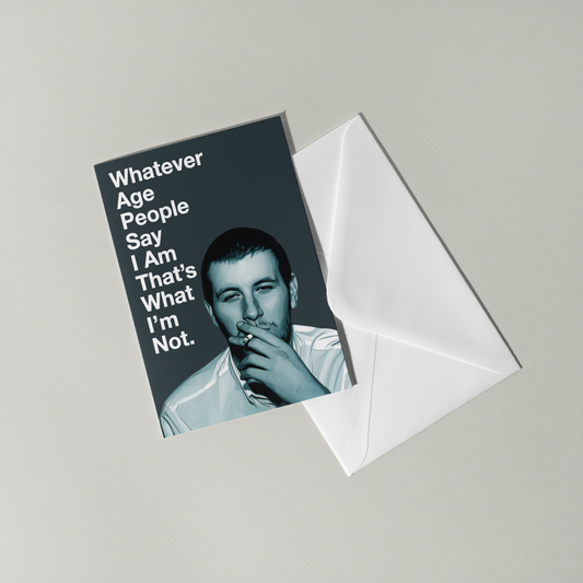Arctic Monkeys Birthday Card
