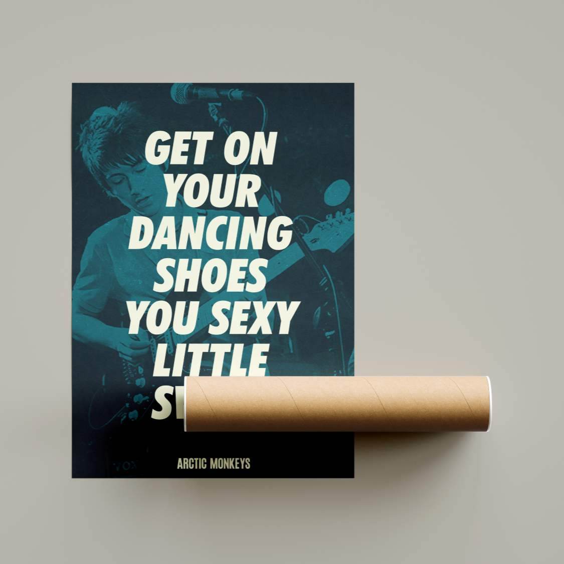 Arctic Monkeys Lyrics Poster