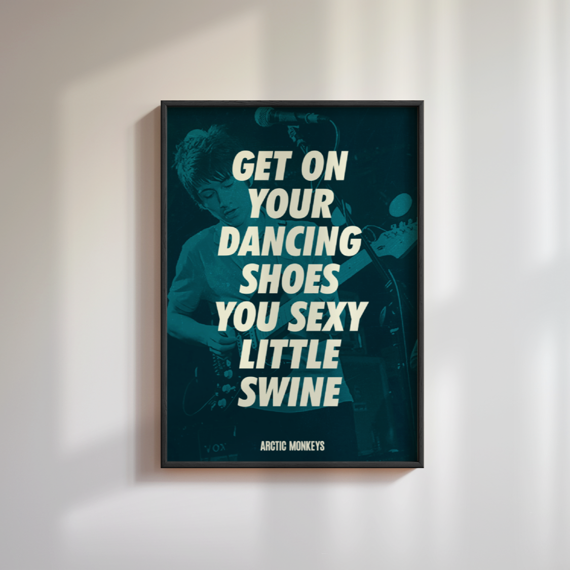 Arctic Monkeys Lyrics Poster