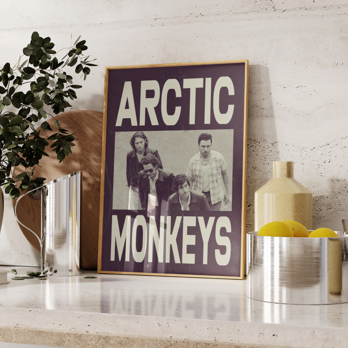 Arctic Monkeys Retro Poster