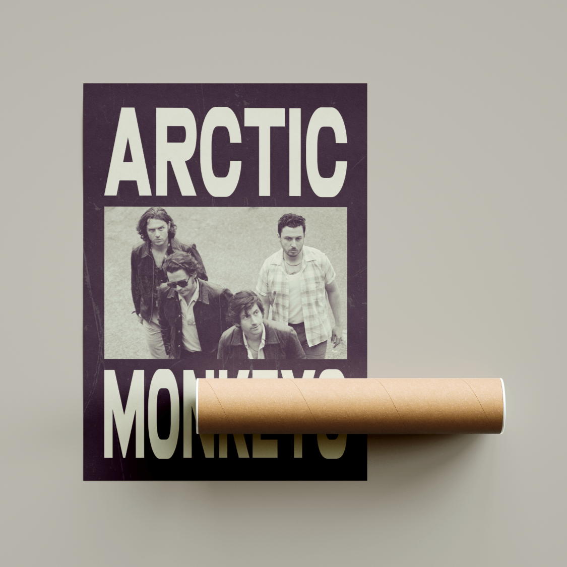 Arctic Monkeys Retro Poster