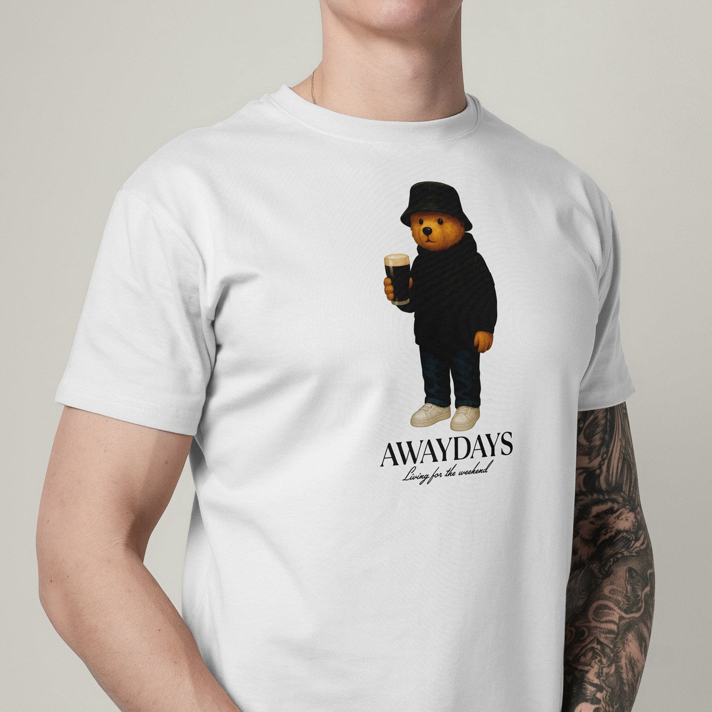 Awaydays Bear T-Shirt United Kingdom