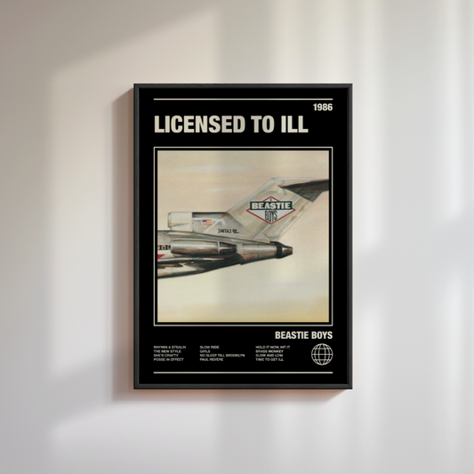 Beastie Boys Album Poster