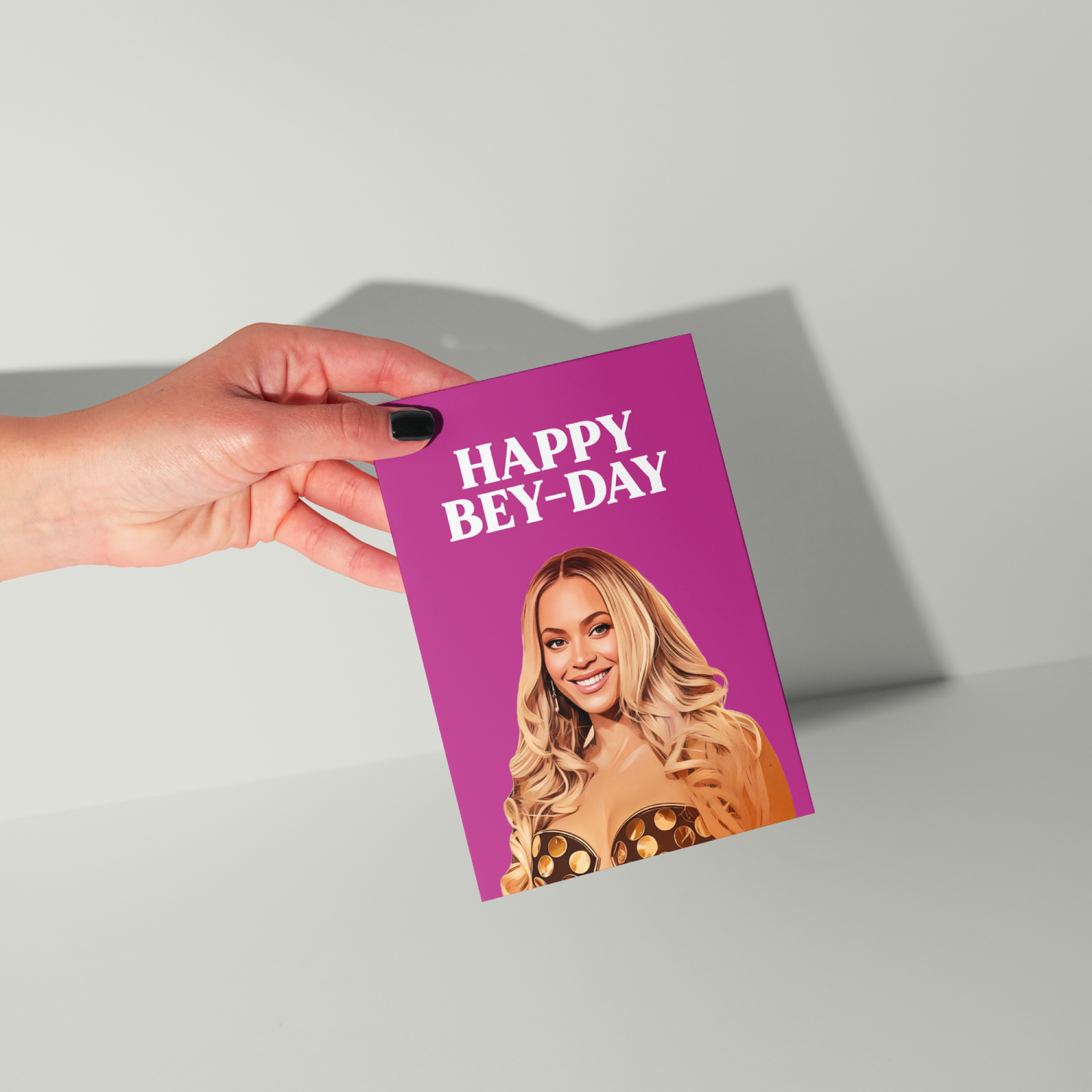Beyonce Birthday Card
