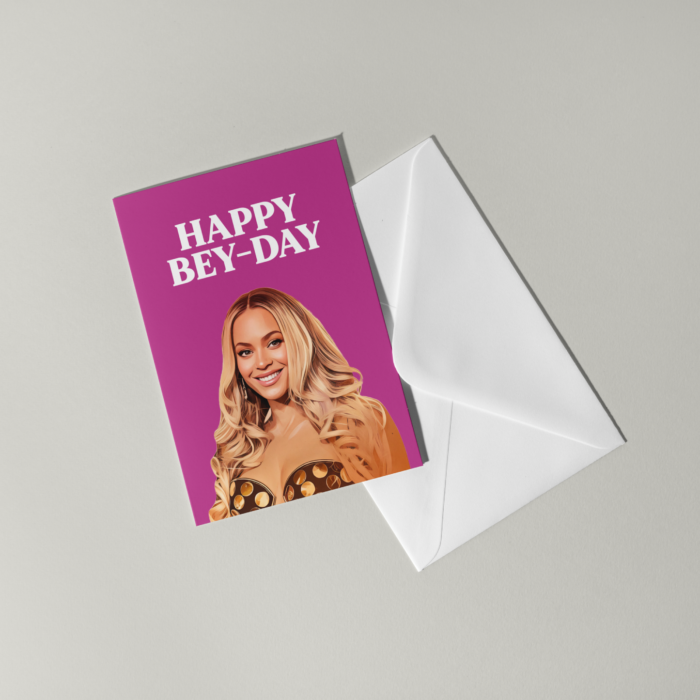 Beyonce Birthday Card