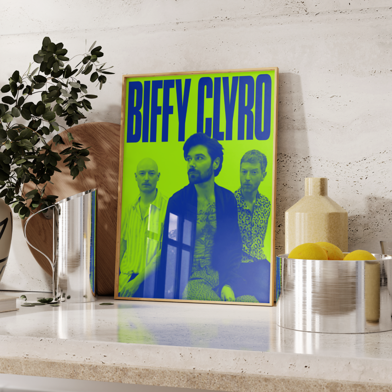 Biffy Clyro Band Poster UK