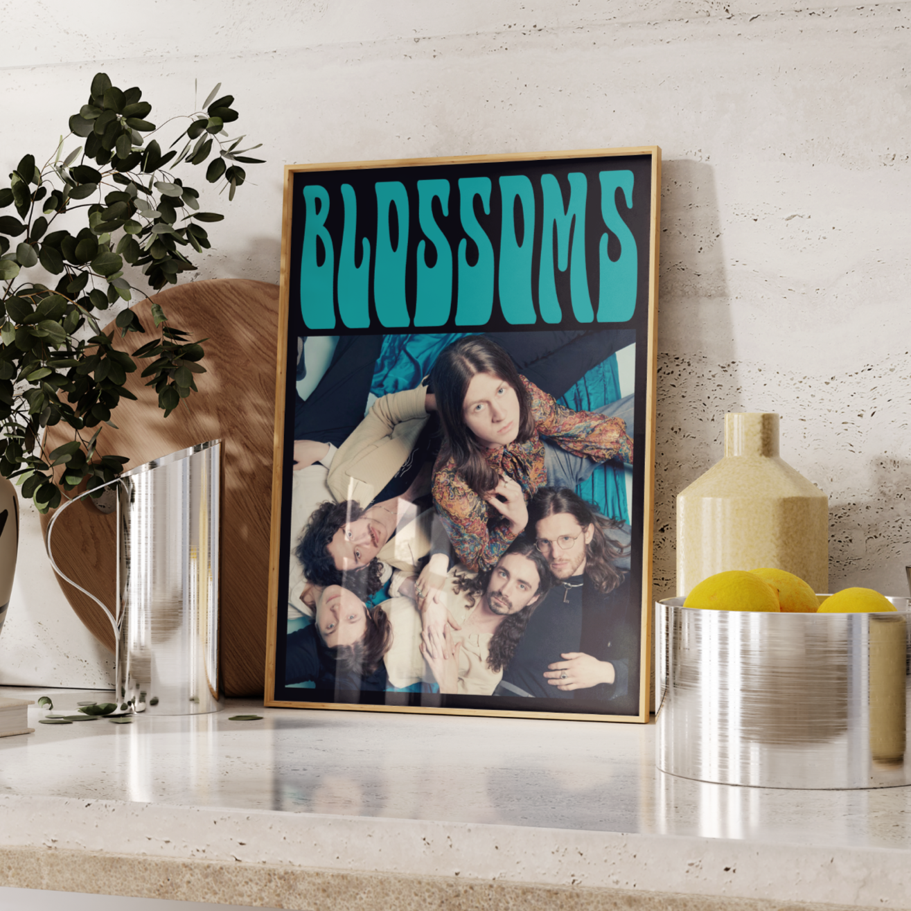 Blossoms Band Poster