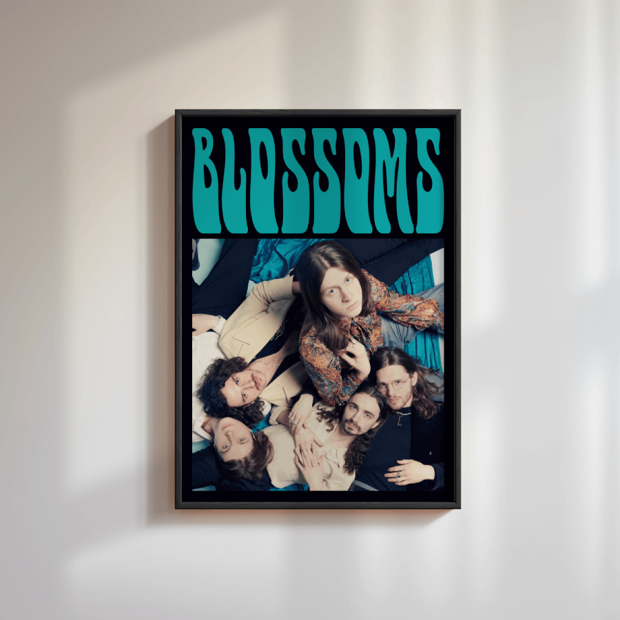 Blossoms Band Poster