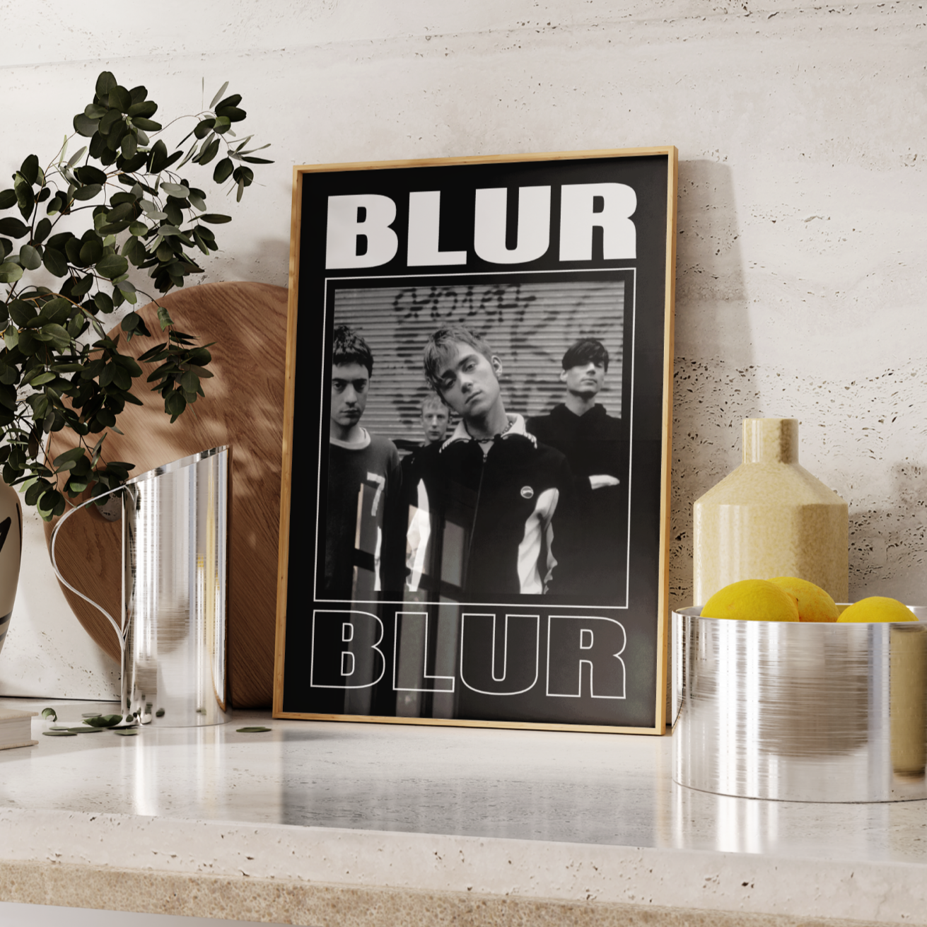 Blur Band Poster