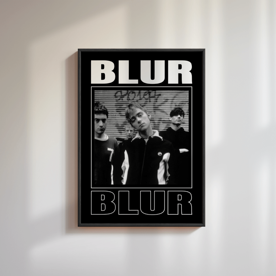 Blur Band Poster