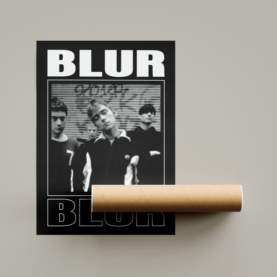 Blur Band Poster