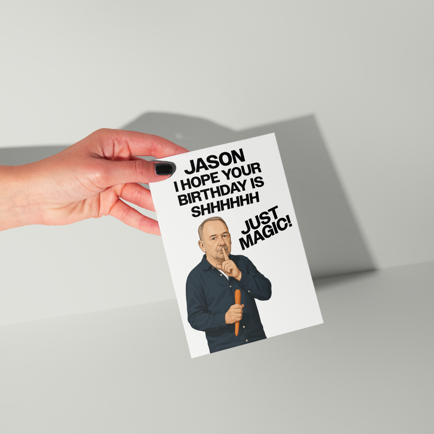 Bob Mortimer Personalised Birthday Card UK