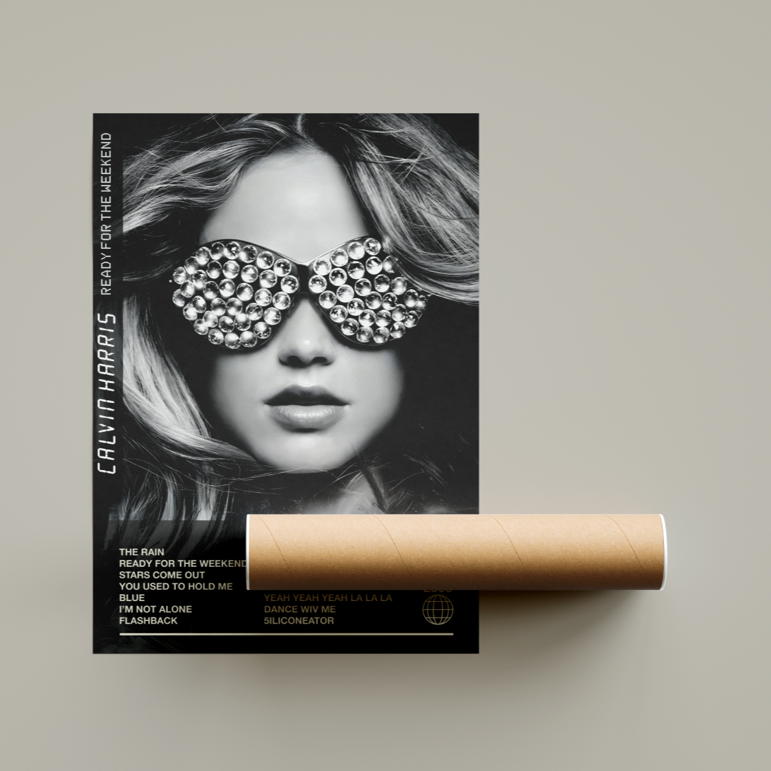 Calvin Harris Ready For The Weekend Album Poster