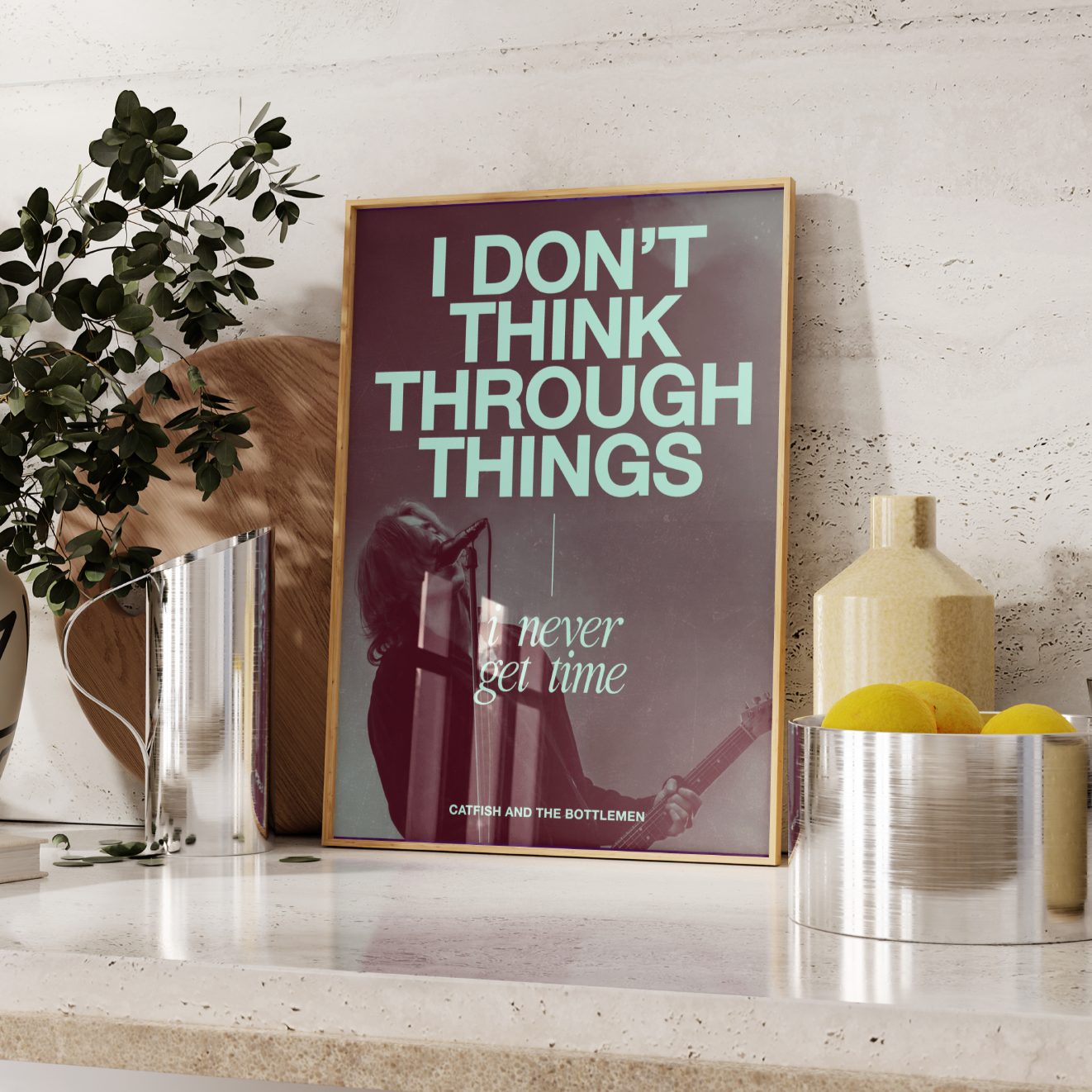 Catfish And The Bottlemen Lyrics Poster