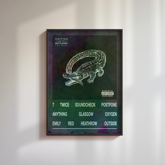 Catfish And The Bottlemen The Ride Album Poster