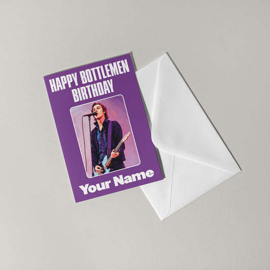 Catfish and the Bottlemen Personalised Birthday Card