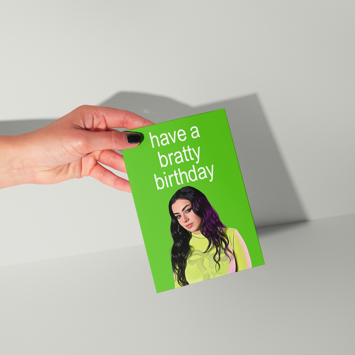 Charli XCX Birthday Card