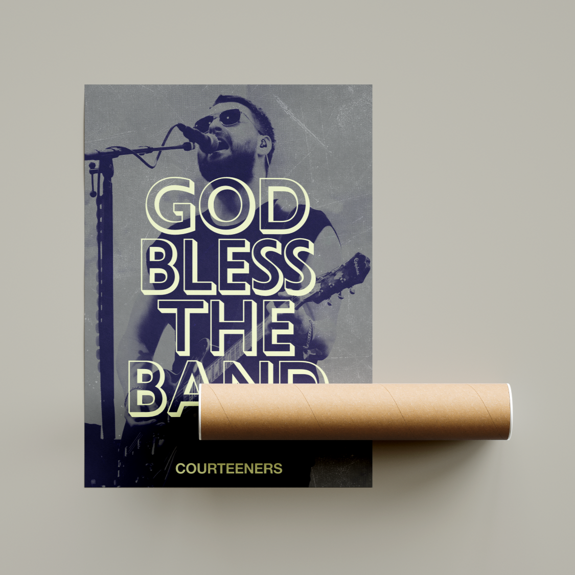Courteeners God Bless The Band Poster