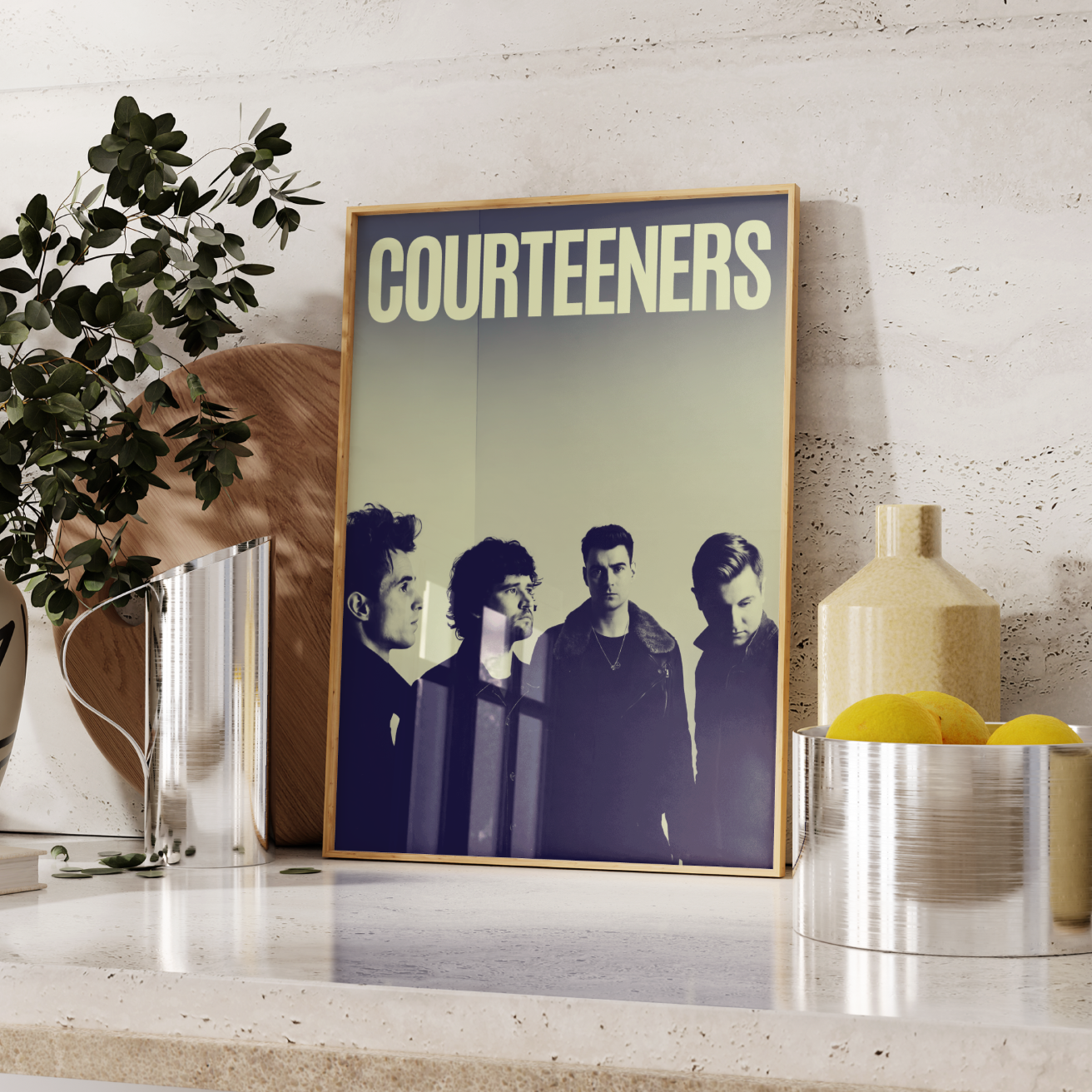 Courteeners Band Poster