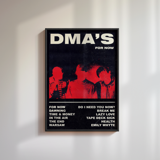 DMA'S For Now Album Poster