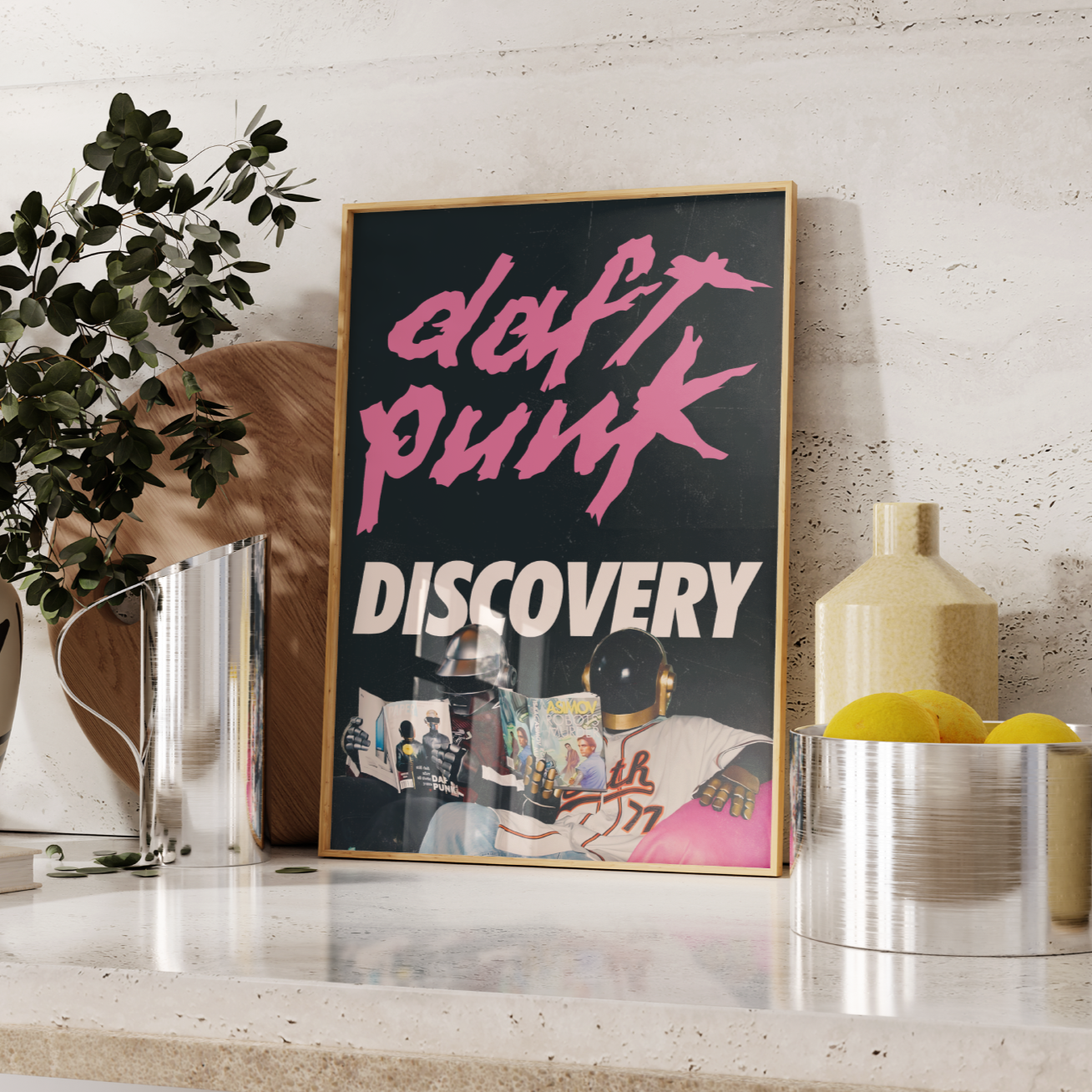 Daft Punk Discovery Poster