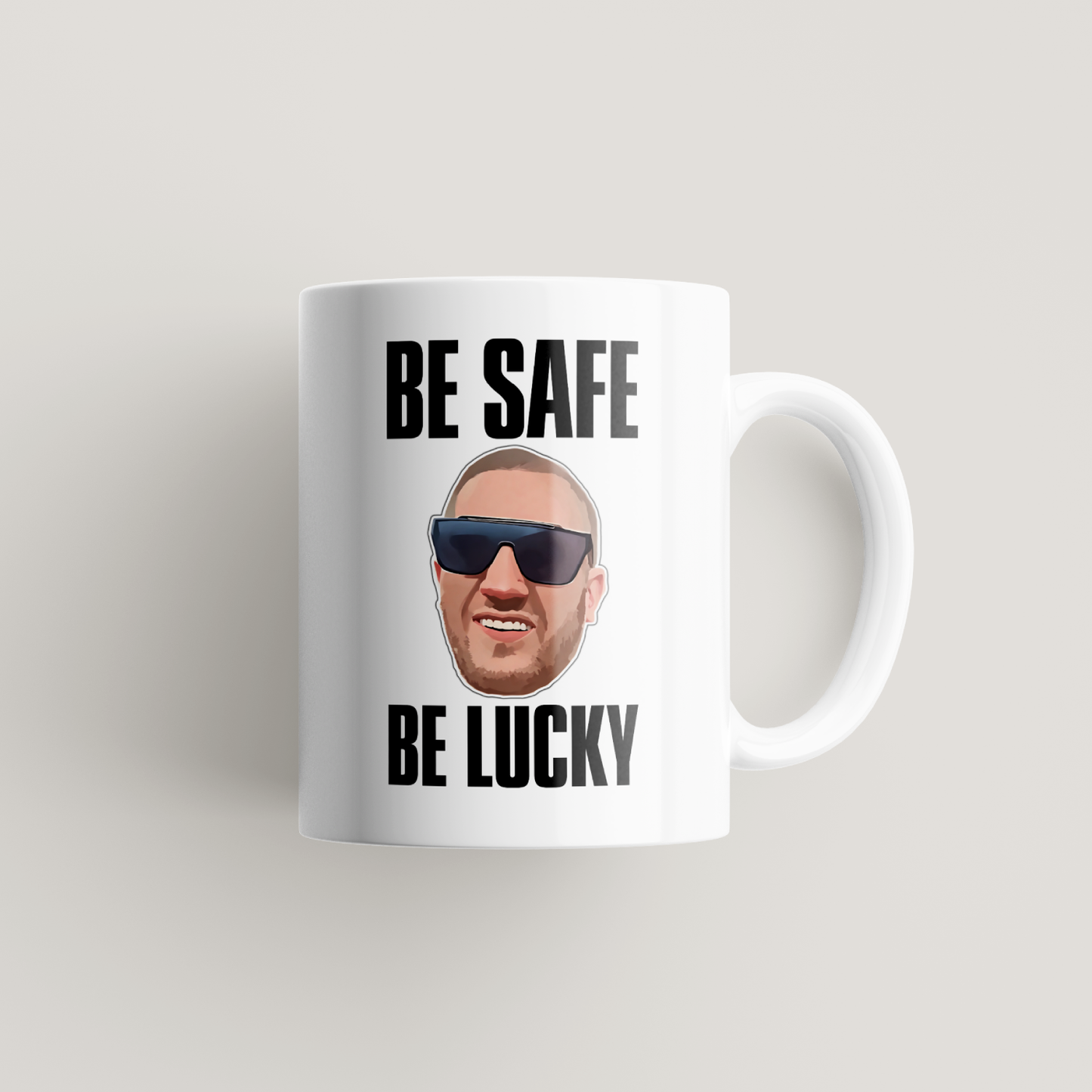 Danny Boy 83 Be Safe Be Lucky Mug