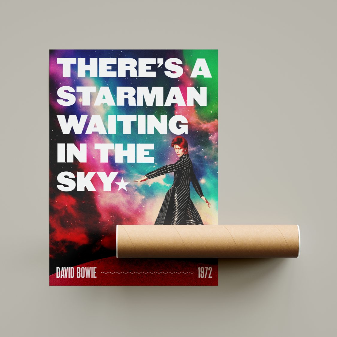 David Bowie Starman Poster
