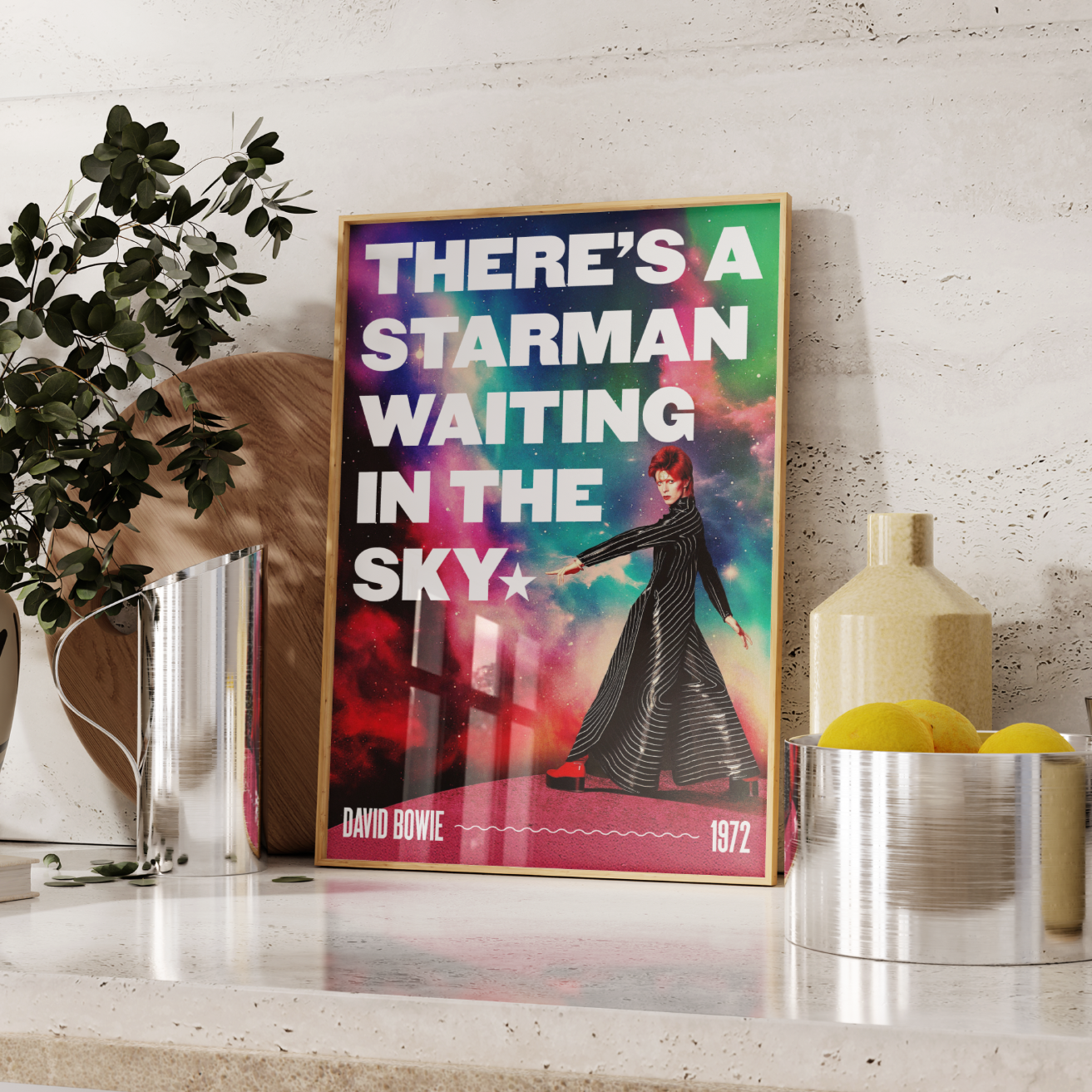 David Bowie Starman Poster