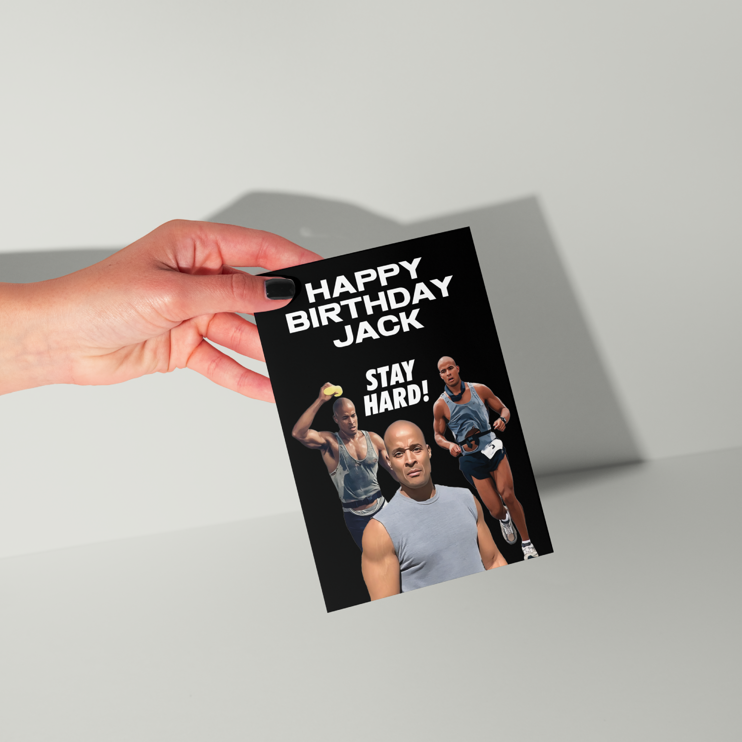 David Goggins Personalised Birthday Card A5