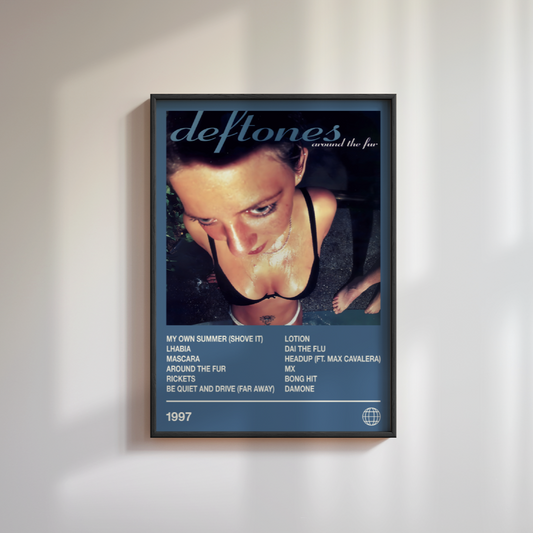 Deftones Around The Fur Album Poster