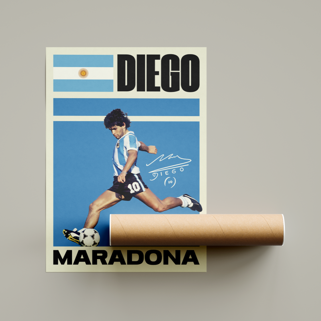 Diego Maradona Poster