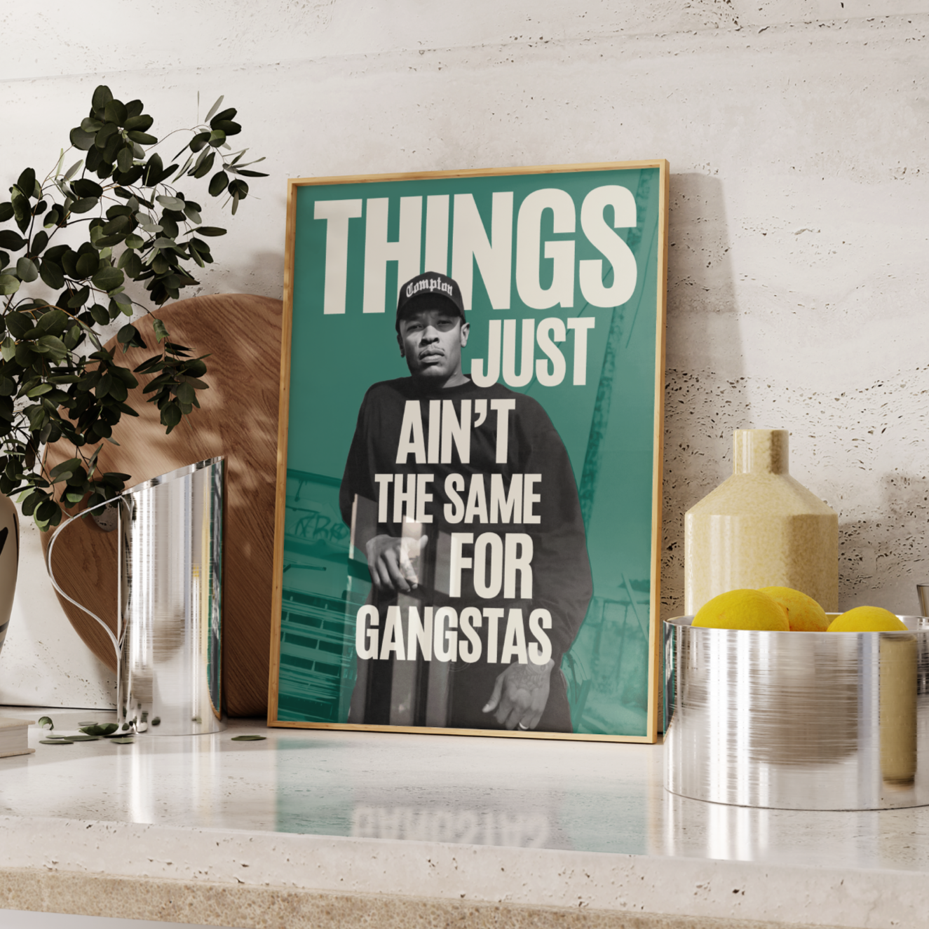 Dr Dre The Watcher Lyrics Poster UK