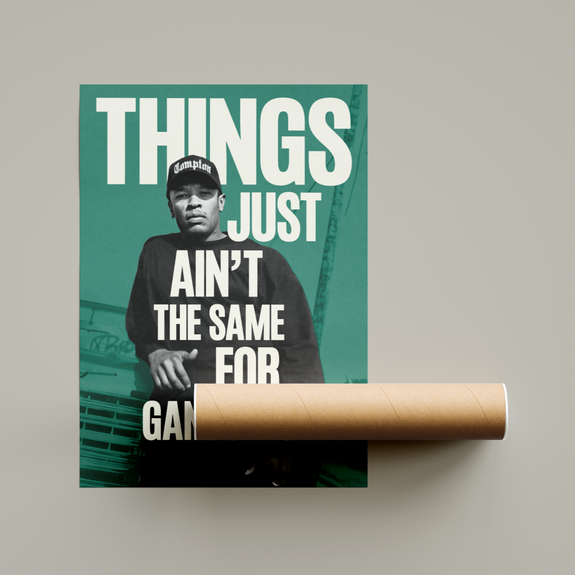 Dr Dre The Watcher Lyrics Poster United Kingdom