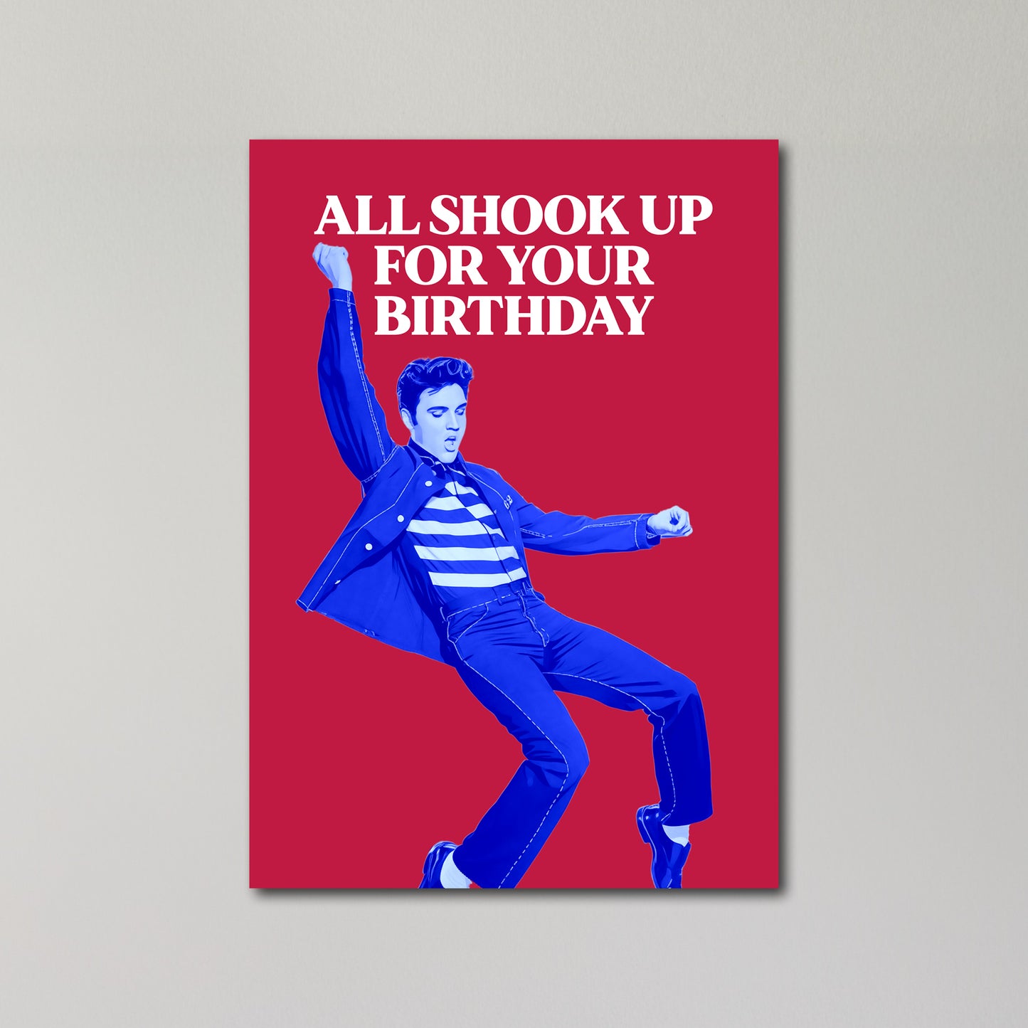 Elvis Birthday Card
