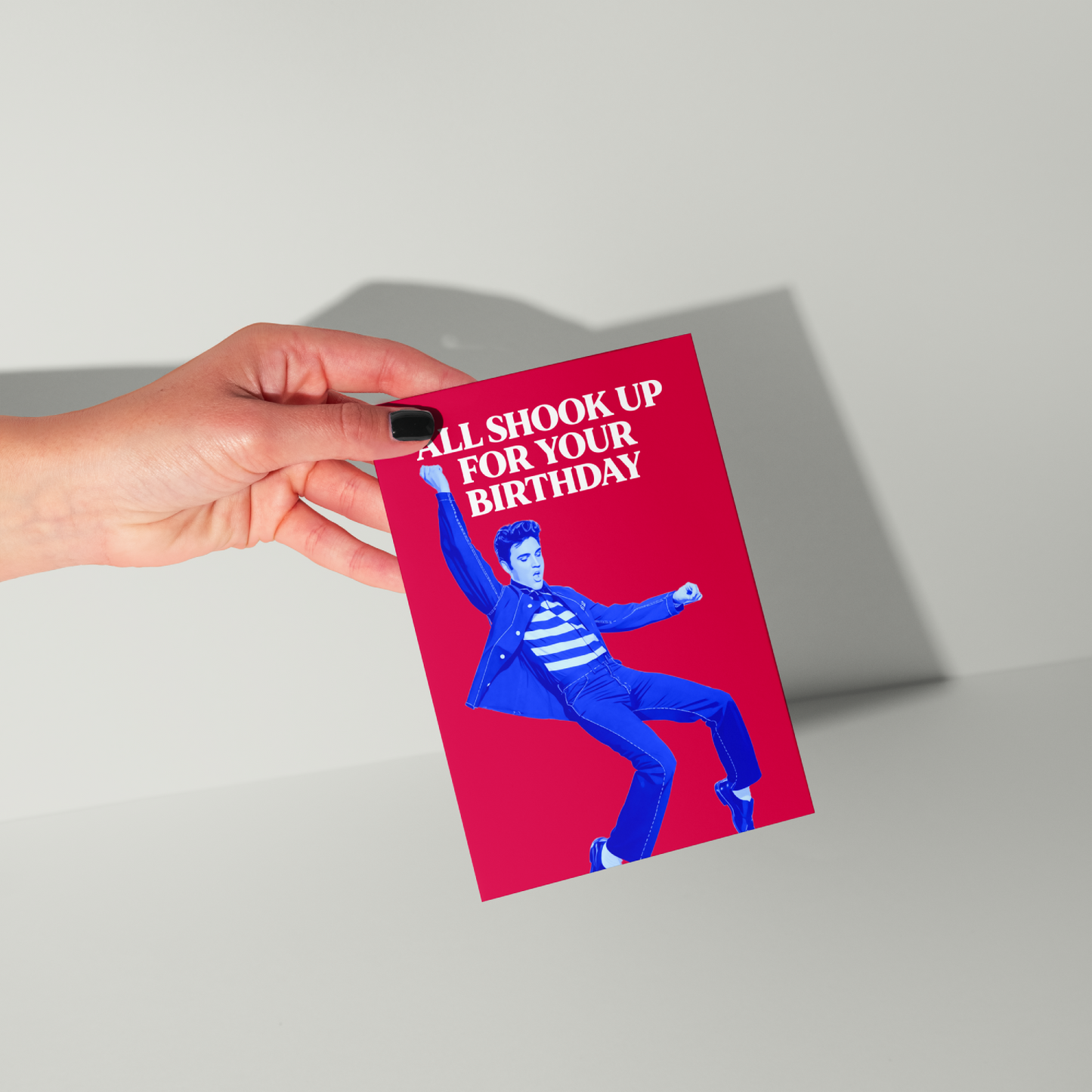 Elvis Birthday Card