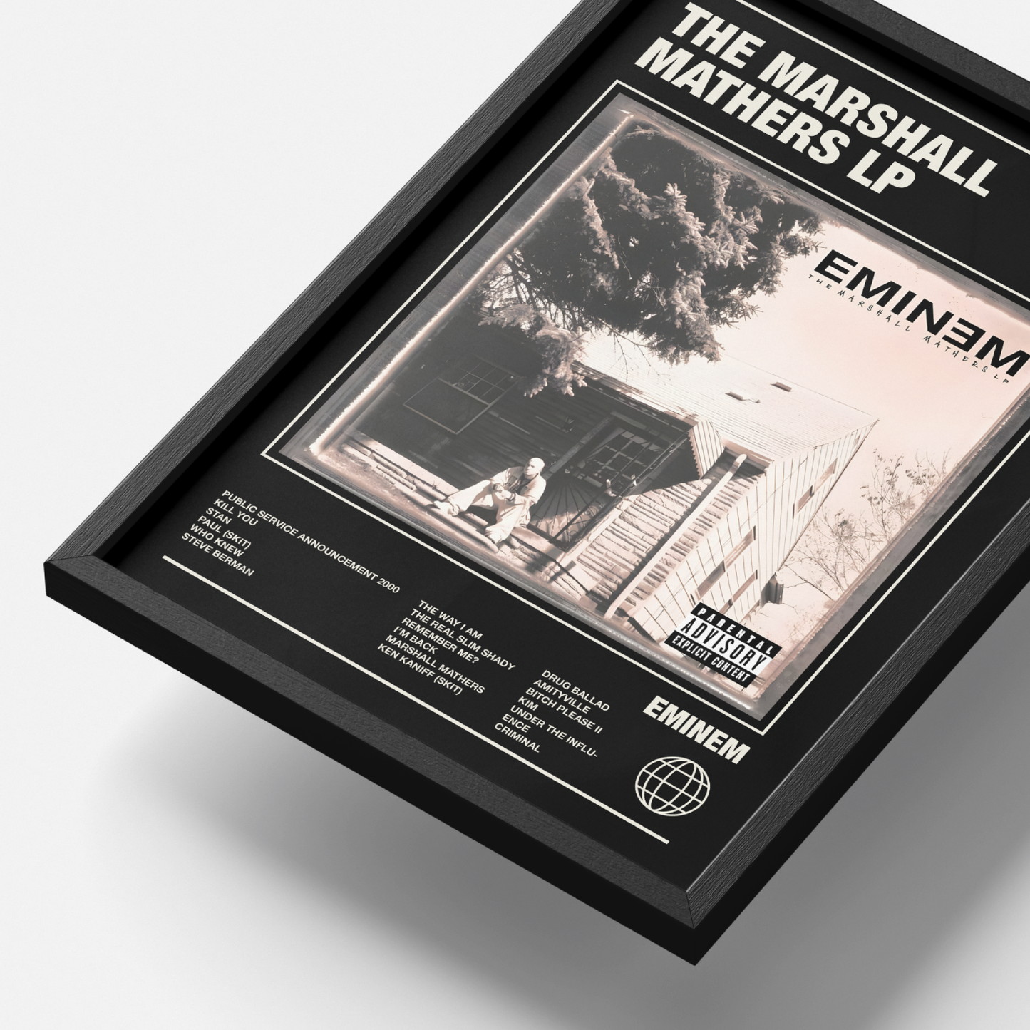 Eminem The Marshall Mathers LP Album Poster