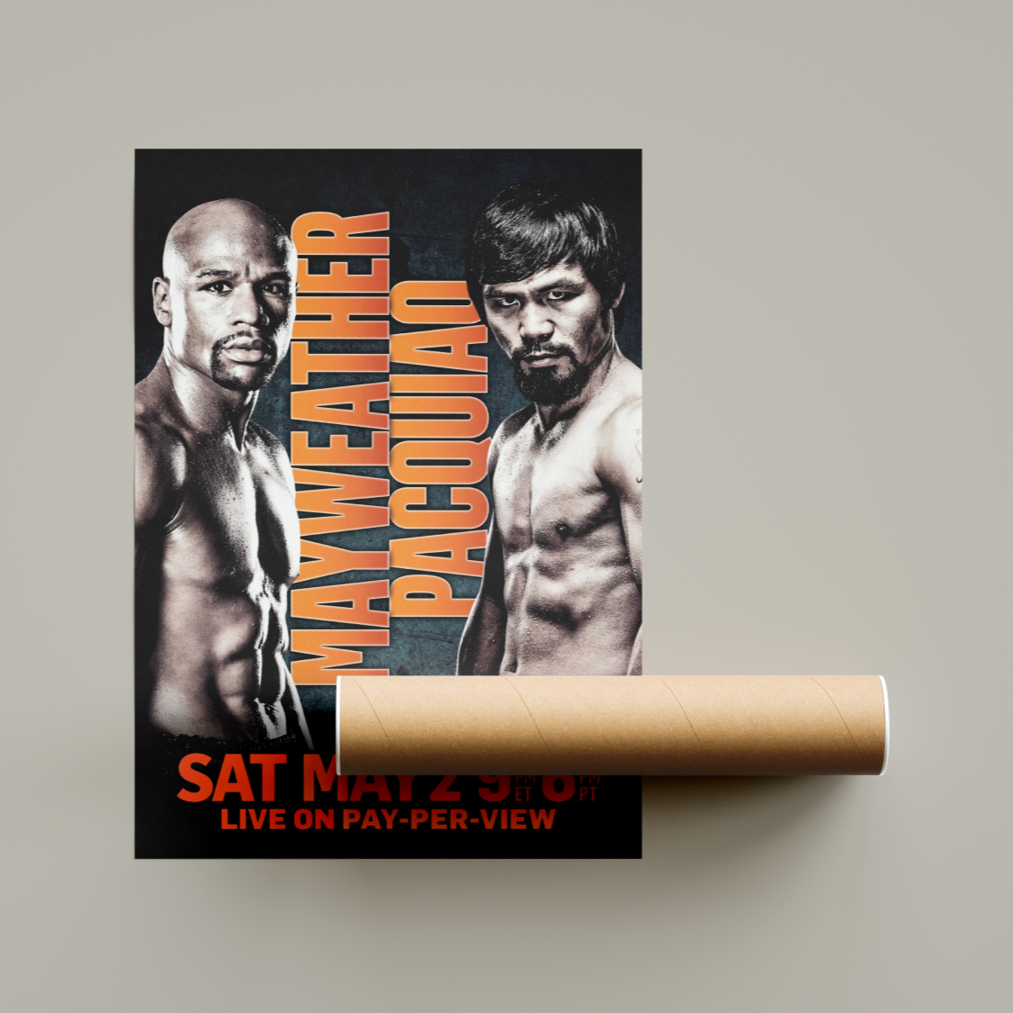 Floyd Mayweather vs Manny Pacquiao Poster United-Kingdom
