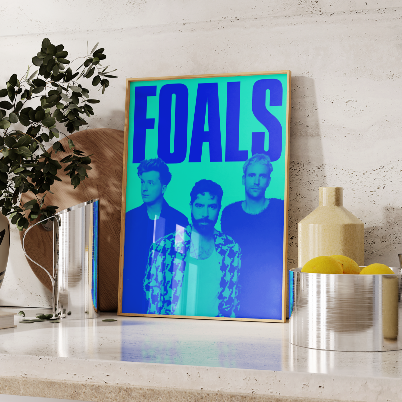 Foals Band Poster UK