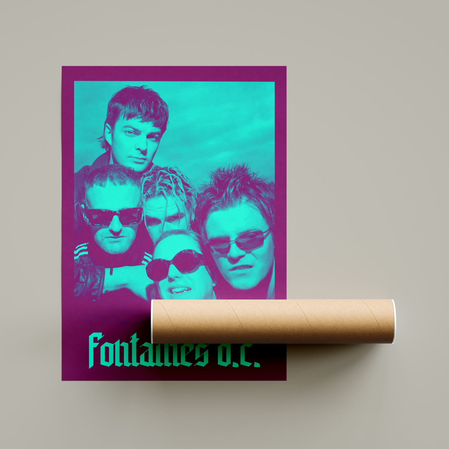 Fontaines D.C. Band Poster