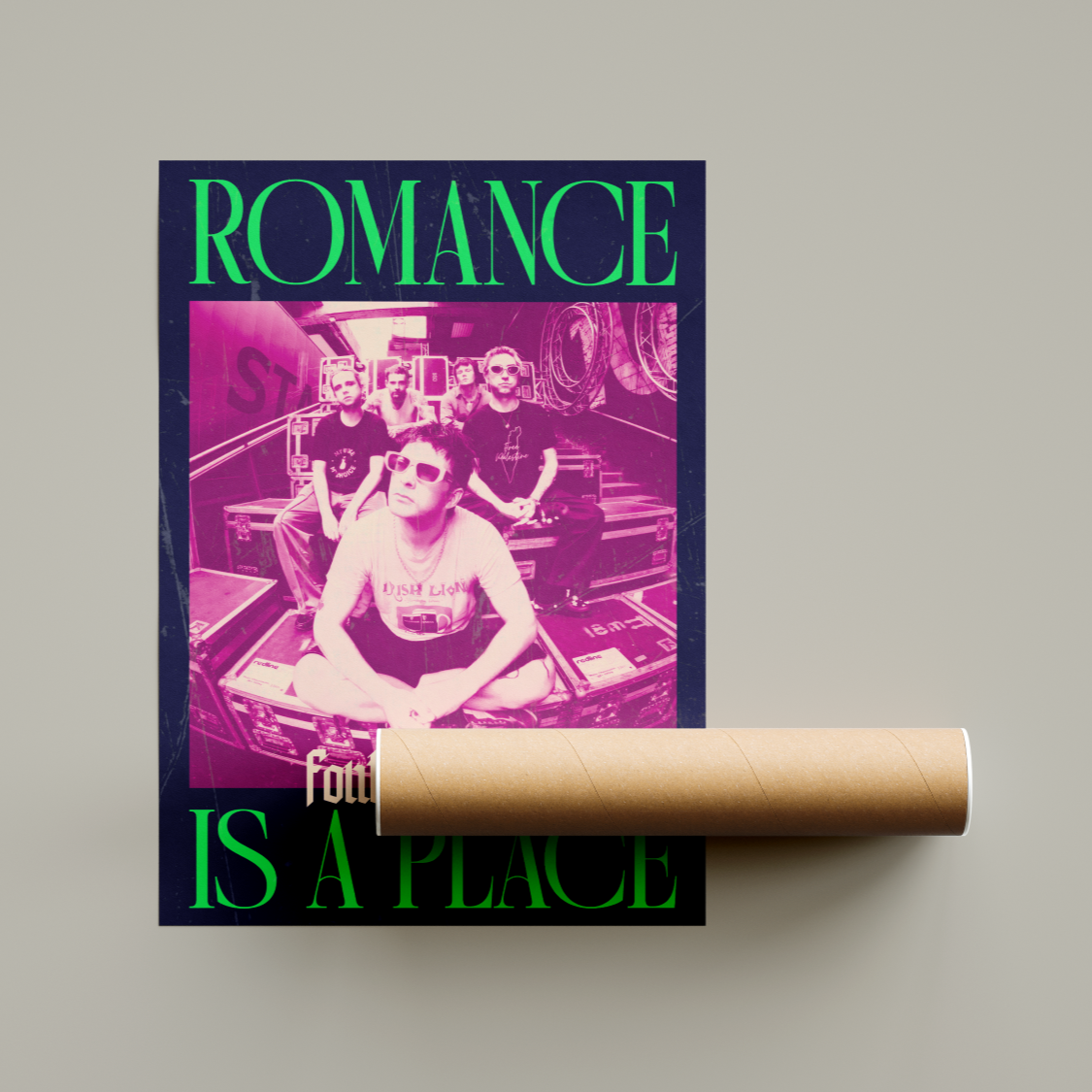 Fontaines D.C. Romance Lyrics Poster United Kingdom