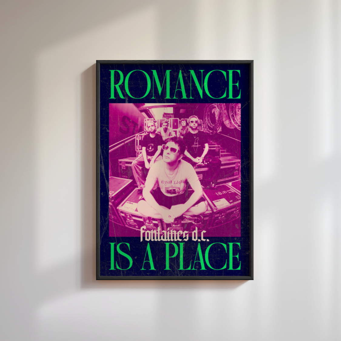 Fontaines D.C. Romance Lyrics Poster