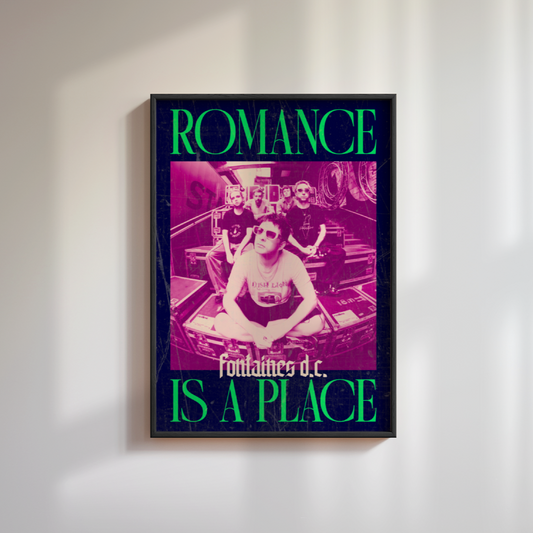 Fontaines D.C. Romance Lyrics Poster