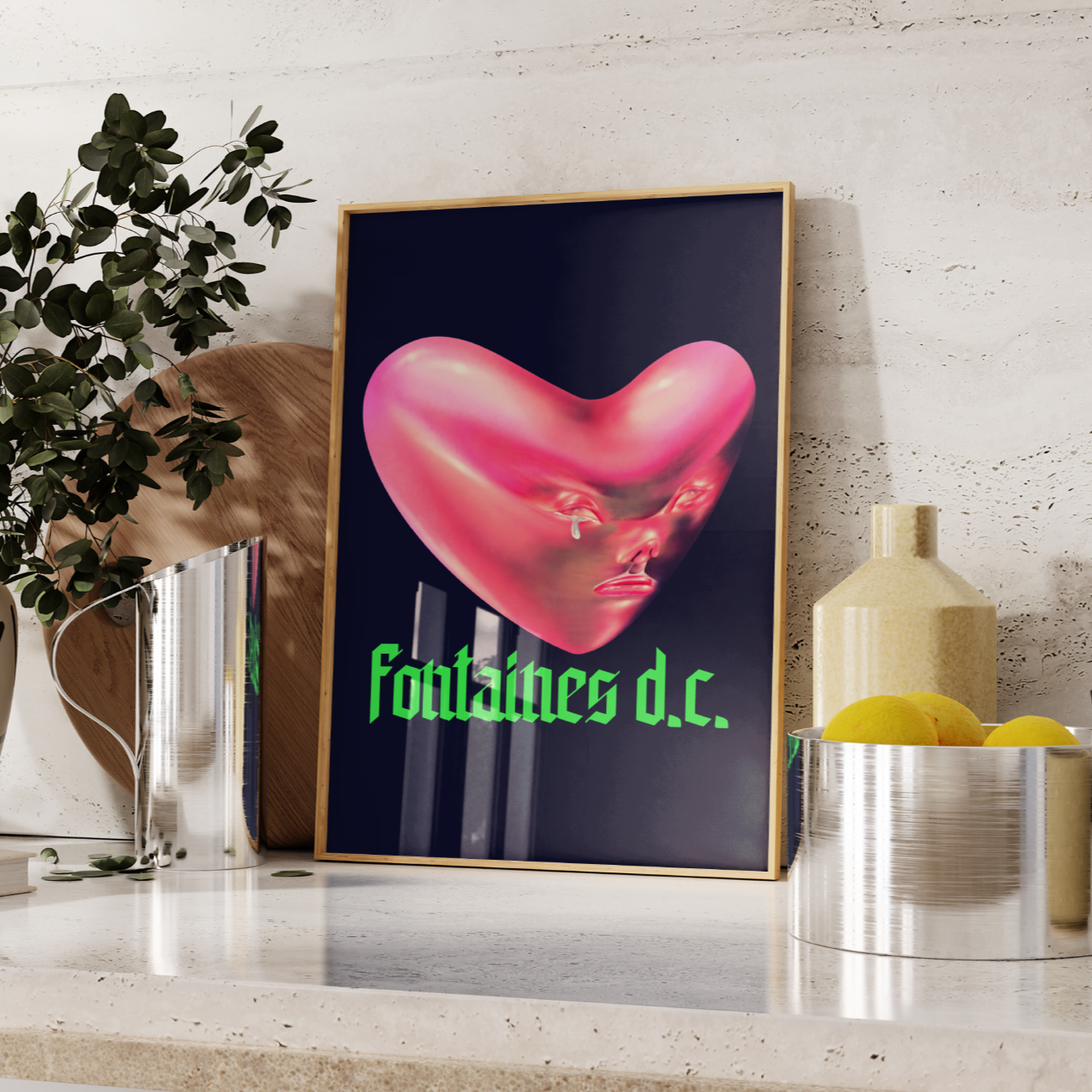 Fontaines D.C. Romance Poster Art