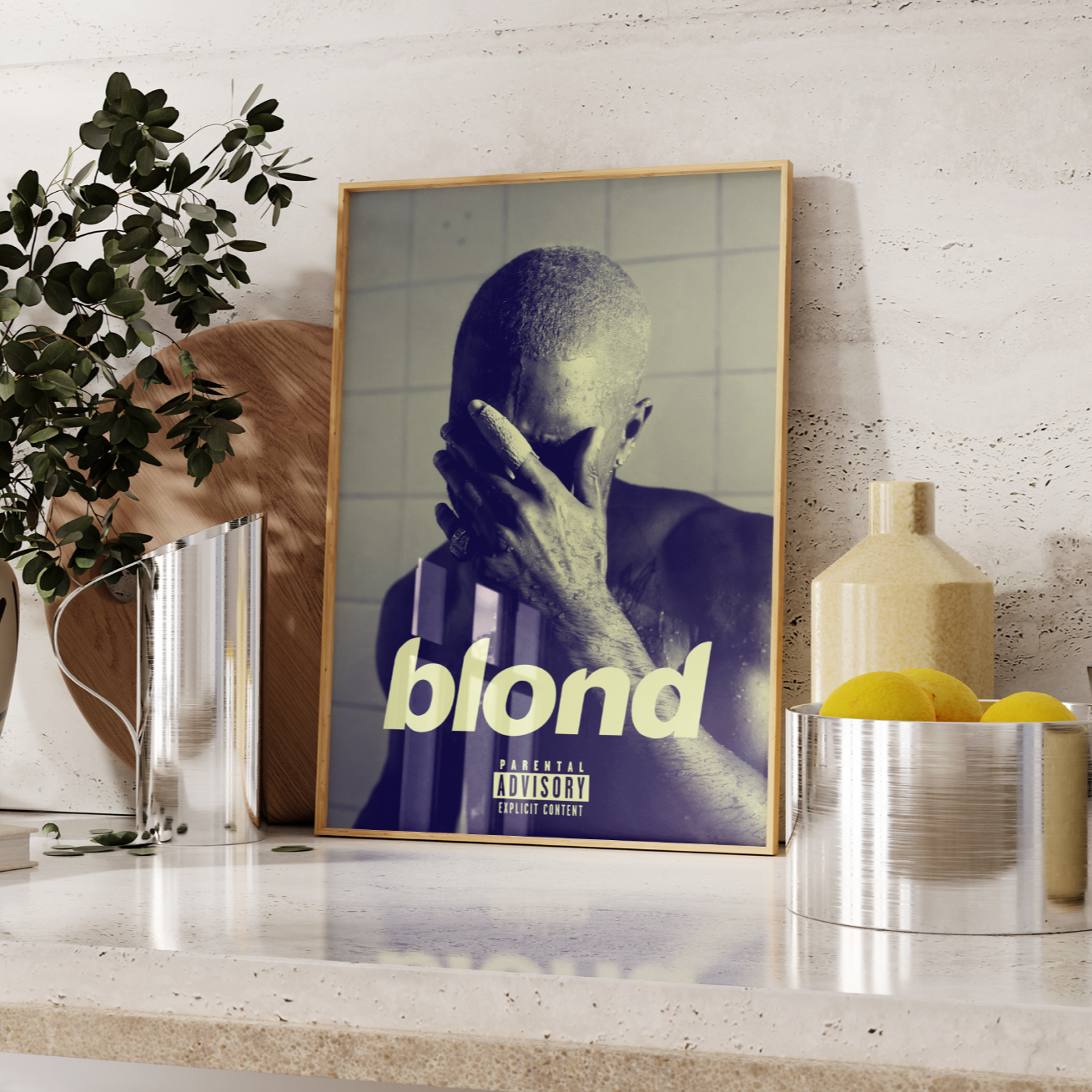 Frank Ocean Blonde Poster