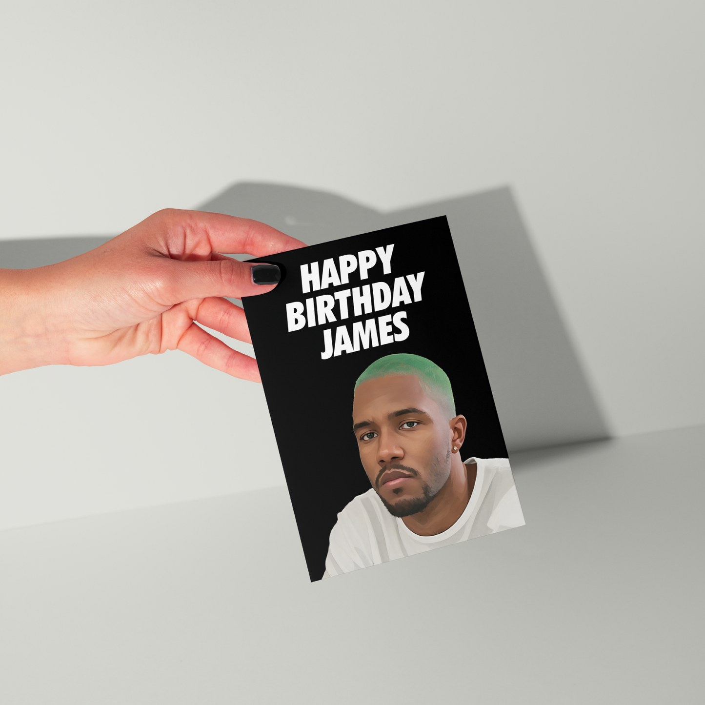 Frank Ocean Personalised Birthday Card UK