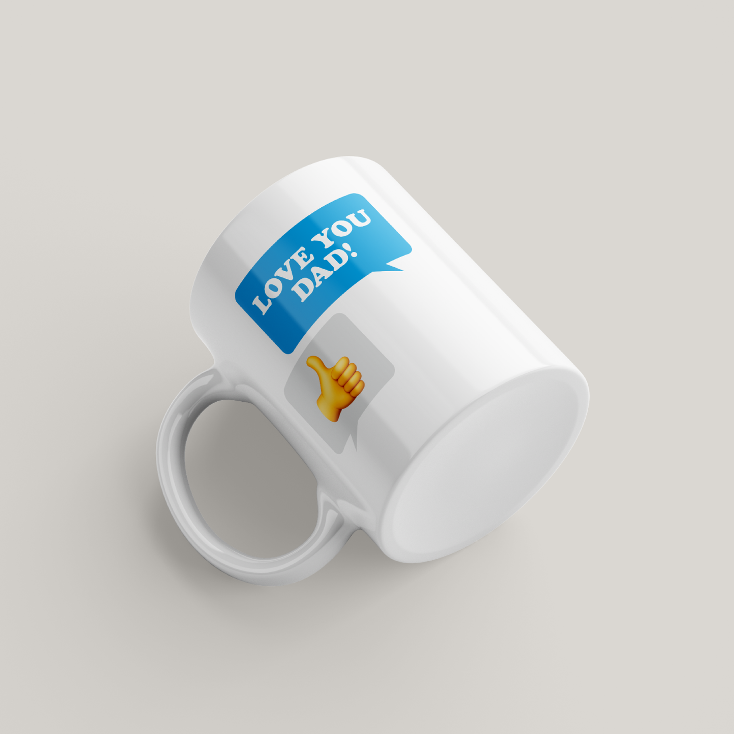 Funny Father's Day Text Mug