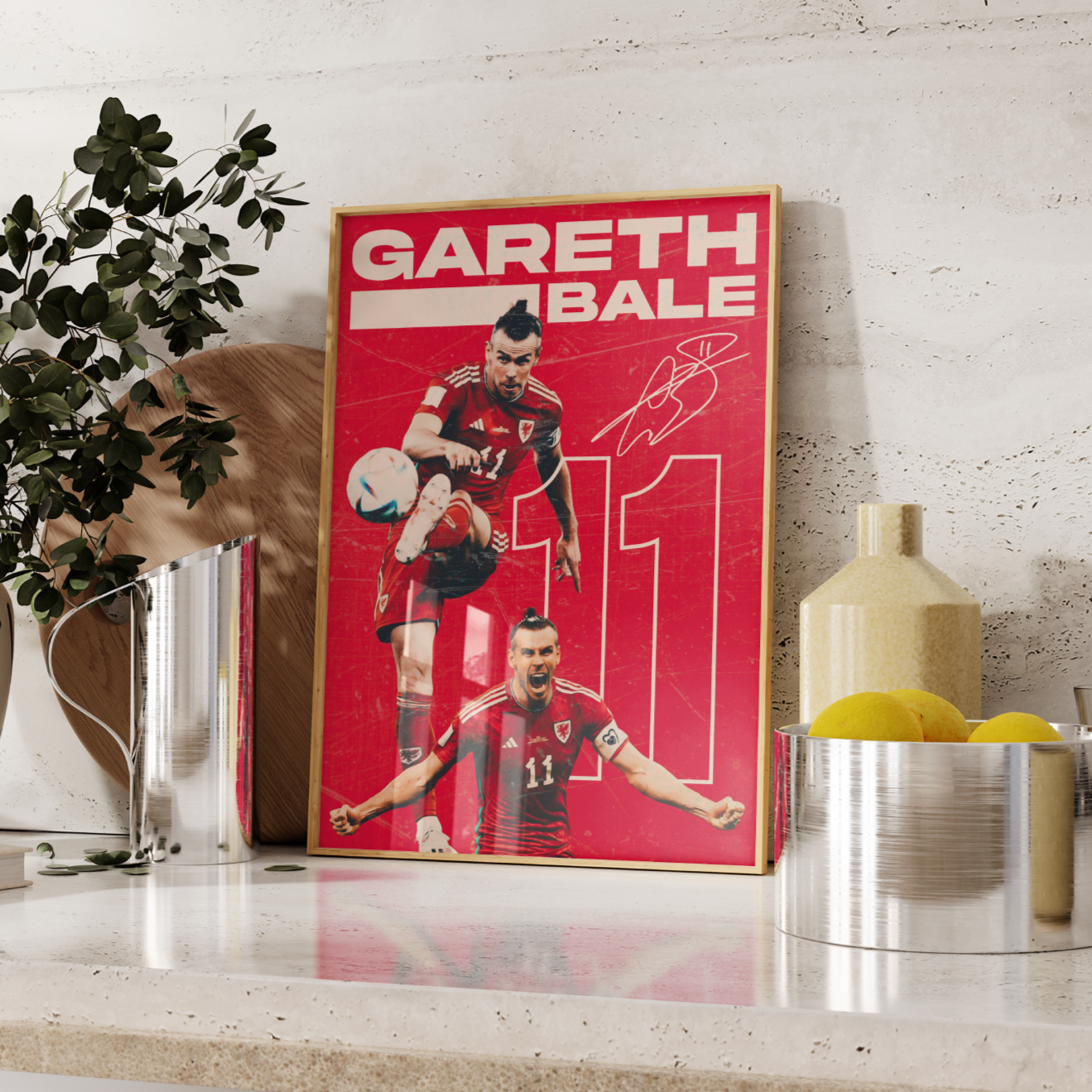 Gareth Bale Poster UK